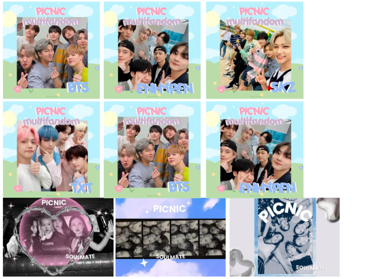 Banners Picnic Multifandom | PDF