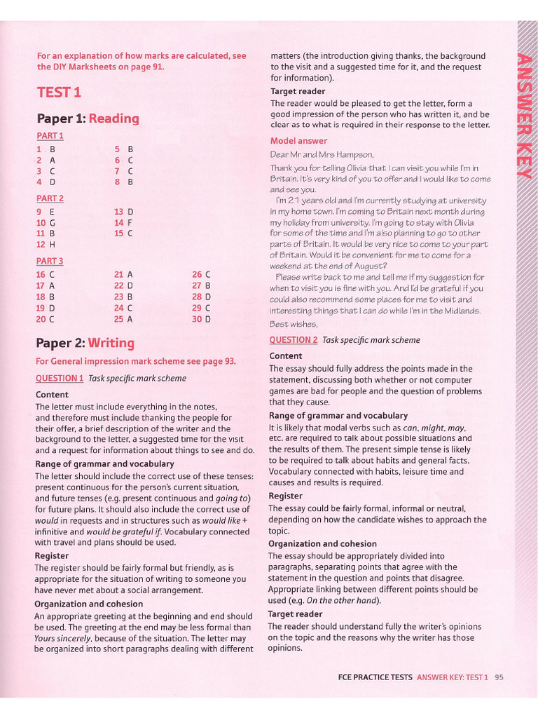 OXFORD - FCE - Practice - Tests (Dragged) | PDF