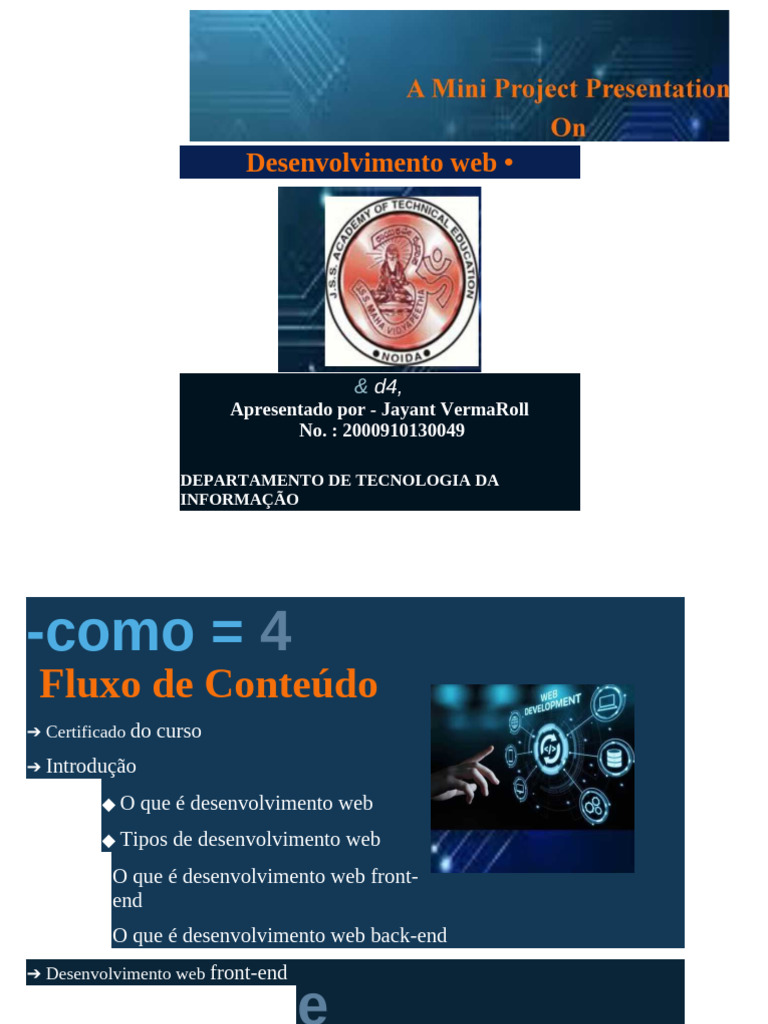 para Desenvolvimento Web Frontend | PDF | Rede mundial de computadores ...