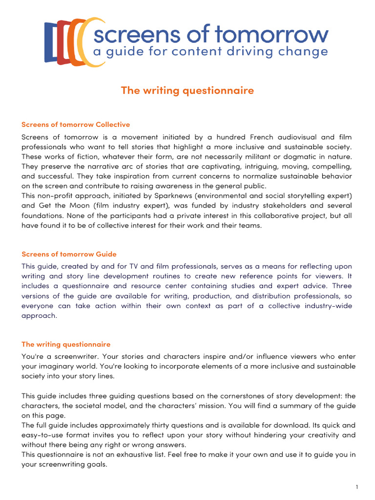 Writing for Inclusive Storytelling | PDF | Disability | Gender