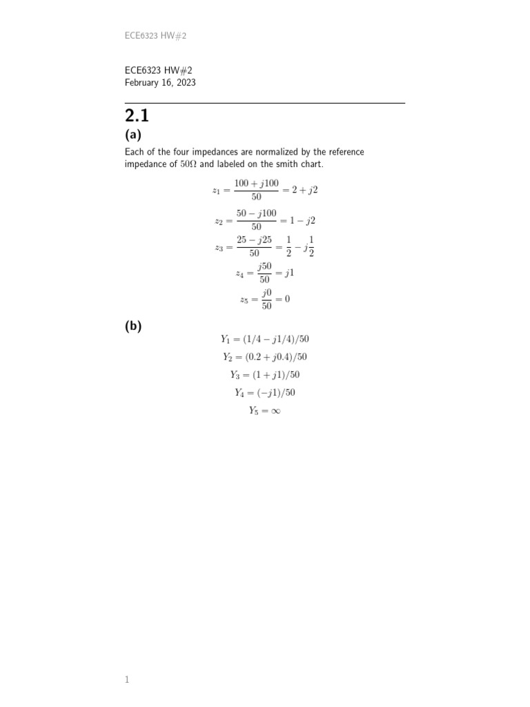 Rick hw2 | PDF | Quantity | Computer Engineering