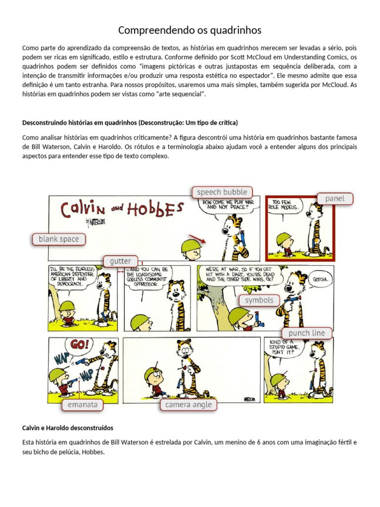Análise Crítica de Histórias em Quadrinhos | PDF | Quadrinhos