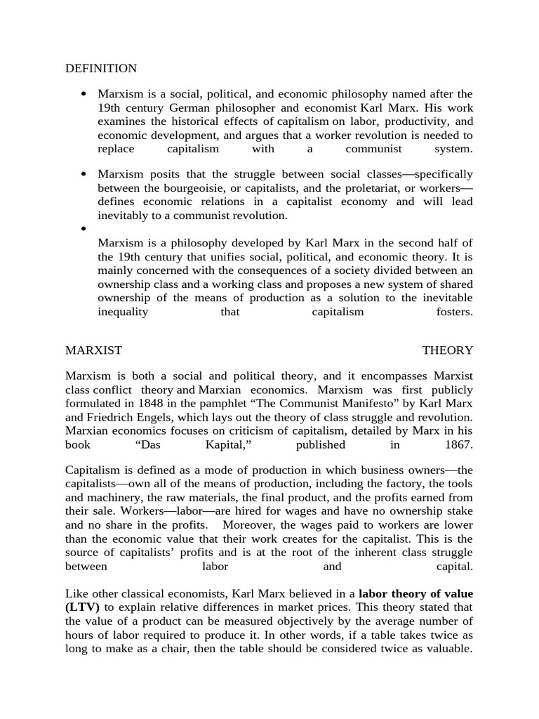 Inbound 7891700235782393690 | PDF | Marxism | Marx's Theory Of Alienation