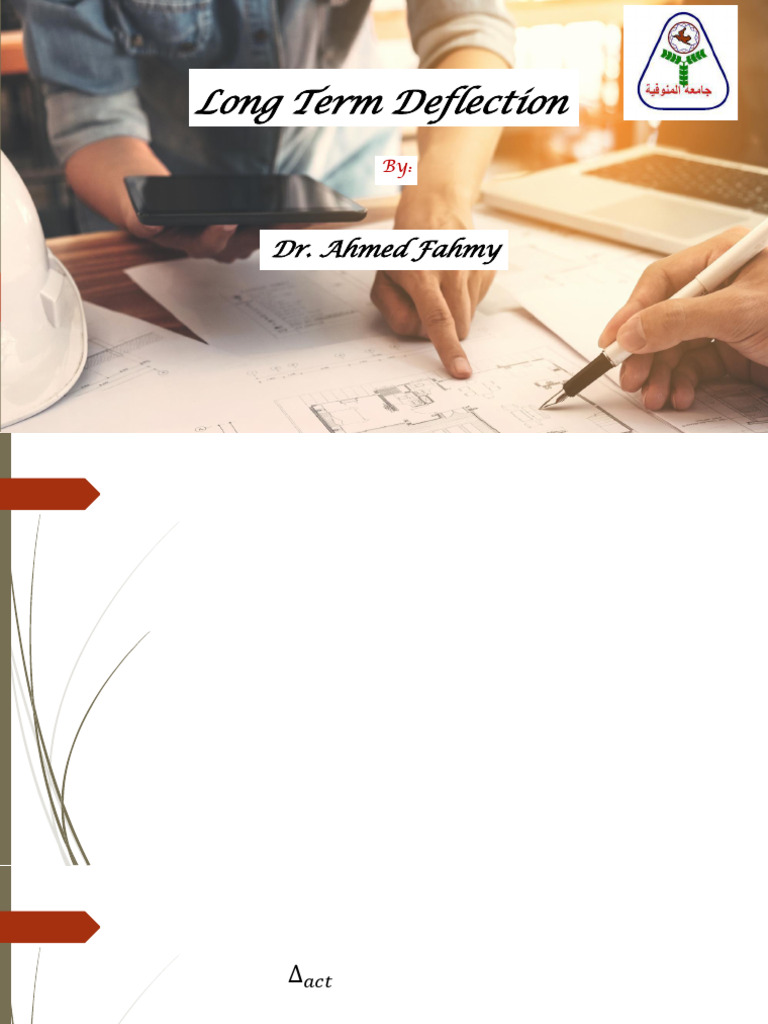Long Term Deflection | PDF | Solid Mechanics | Classical Mechanics