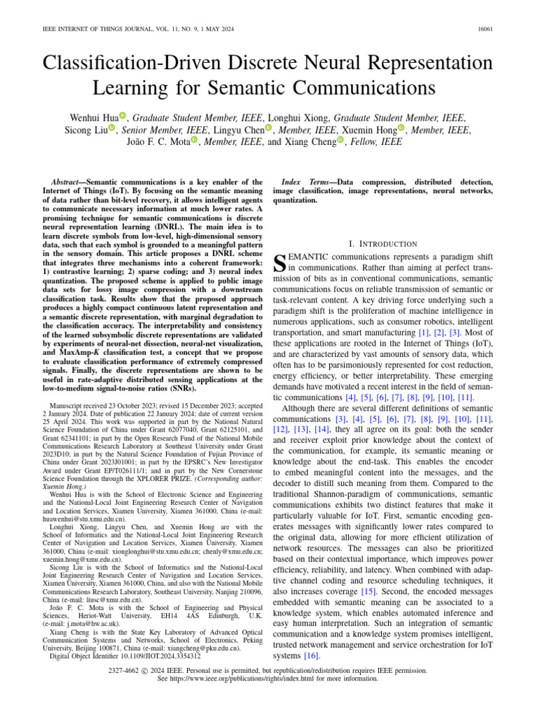 Discrete Neural Learning for Semantic IoT | PDF | Artificial Neural ...