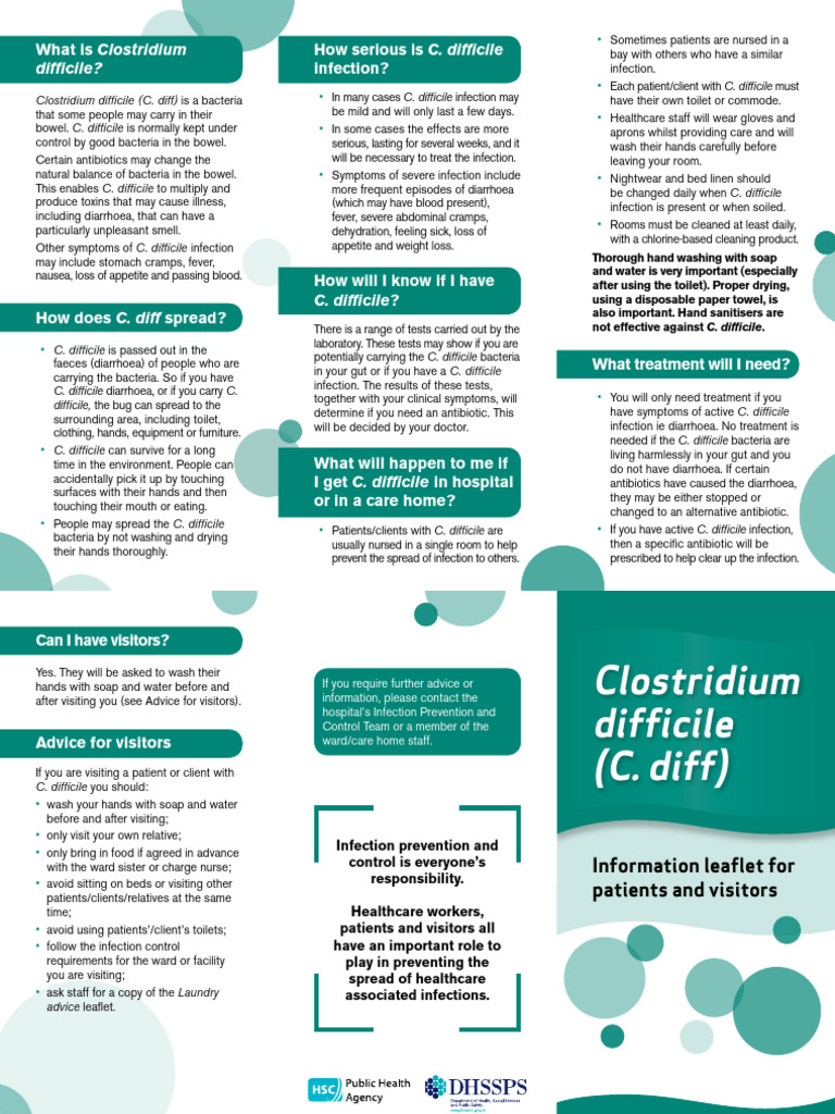 Understanding Clostridium Difficile Infection | PDF | Immunology ...
