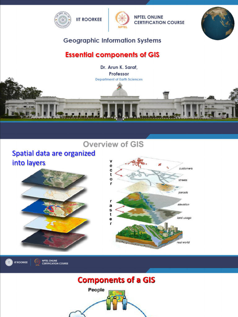 Week-1 Module-2 Essential components of GIS | PDF | Geographic ...