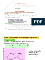 Chem 373 - Lecture 3: The Time Dependent Schrödinger Equation