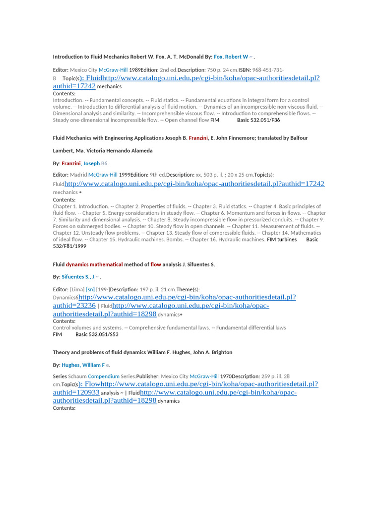 Fluid Mechanics Textbook Overview | PDF | Fluid Dynamics | Fluid Mechanics