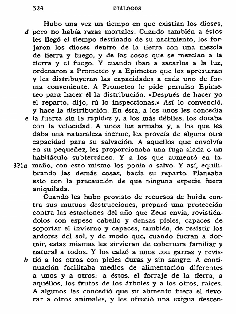 Mito de Prometeo y Epimeteo | PDF | Prometeo | Moralidad