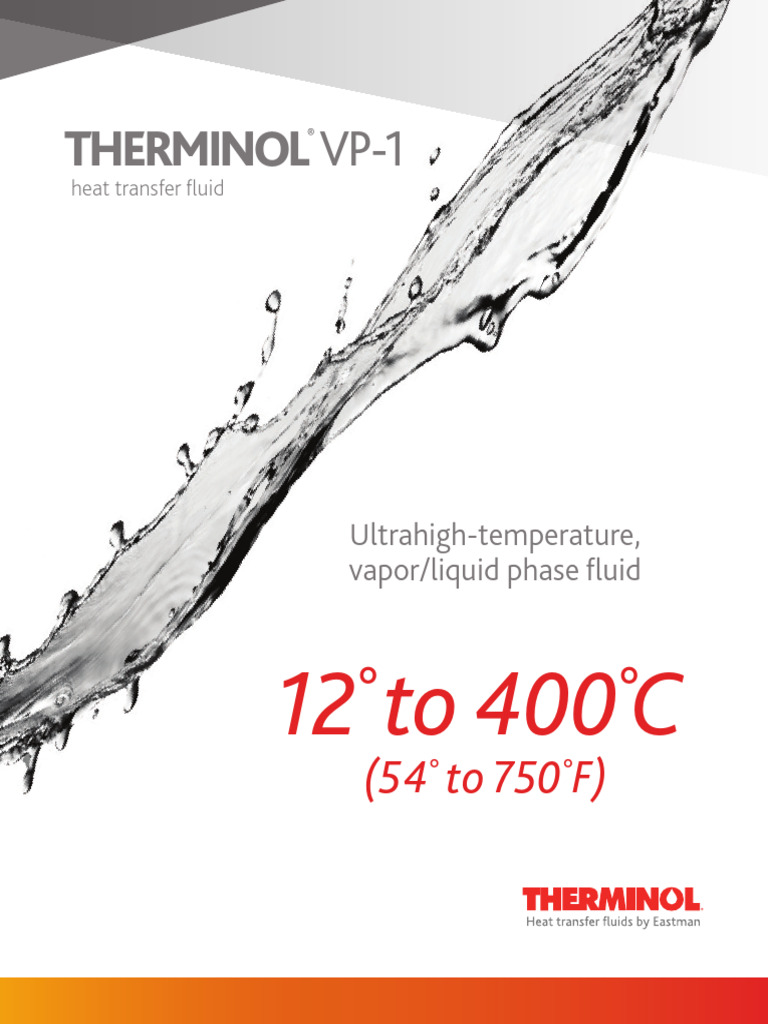 Therminol VP-1 TDS | PDF | Heat Transfer | Liquids