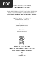 Download Laporan Kuliah Lapangan Kecil Proeko Situ Lembang Fixed by erlangga_muhammad SN82136635 doc pdf