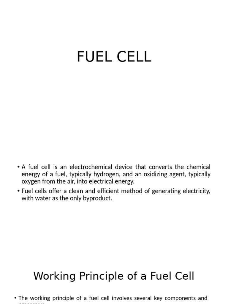 Fuel Cell | PDF | Fuel Cell | Solid Oxide Fuel Cell