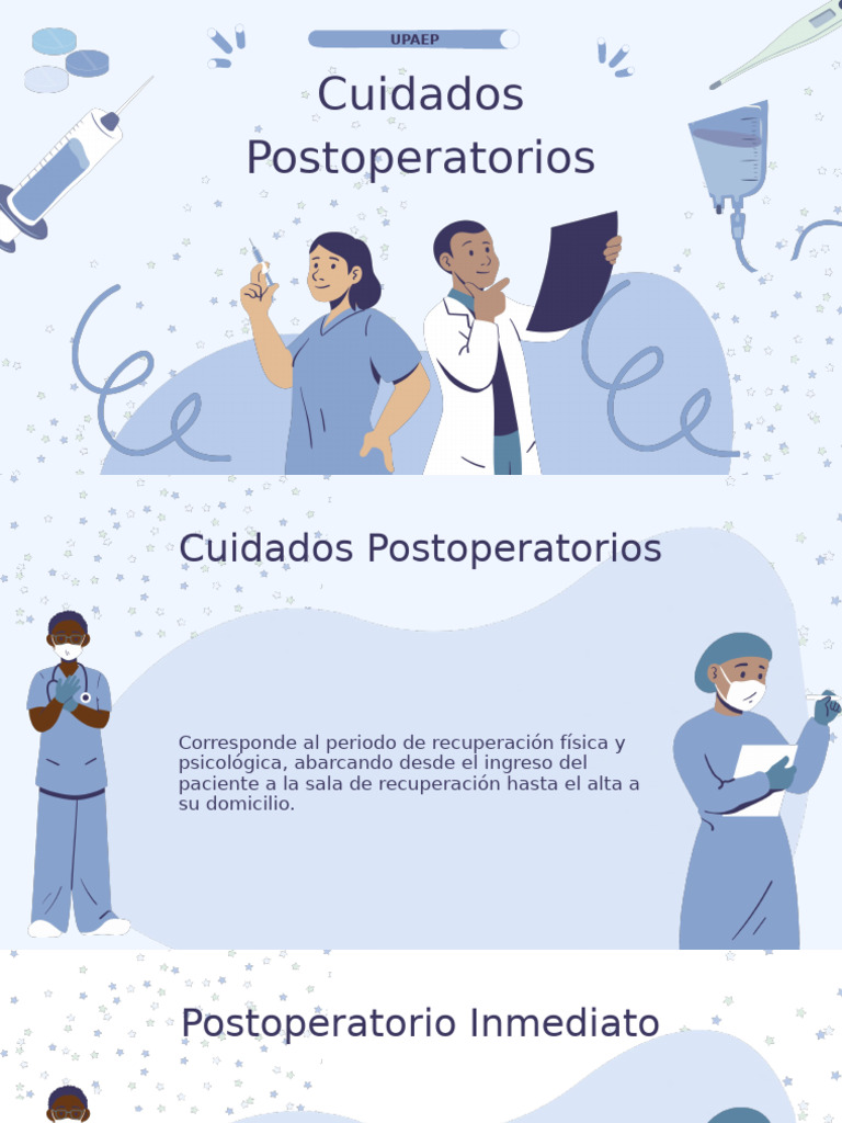 Cuidados Postoperatorios 2 | PDF | Cirugía | Anestesia