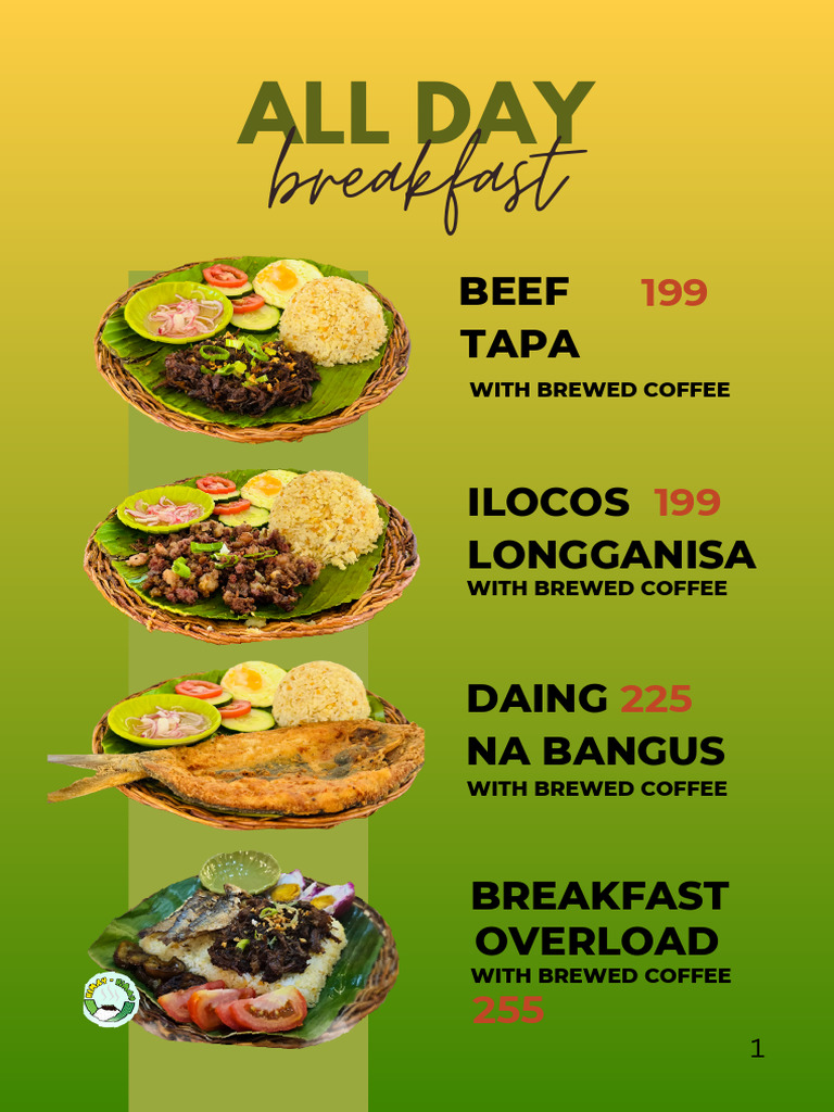 ALL DAY BREAKFAST | PDF