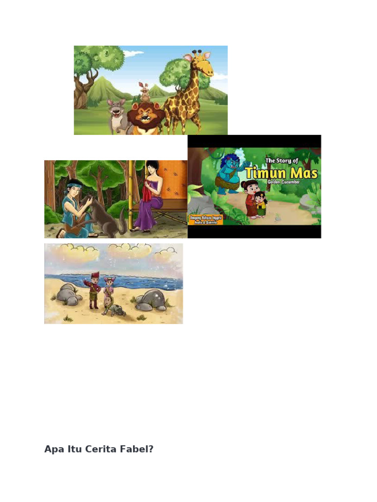 Apa Itu Cerita Fabel Pdf