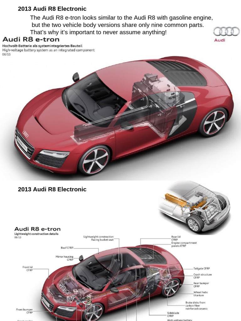 AudiR8 2013electronic | PDF