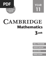 Download Cambridge 3 Unit Mathematics Year 11 by Siddharth Sankaran SN82140743 doc pdf