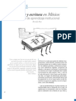 Lectura y Escritura en México. Tercer Tema