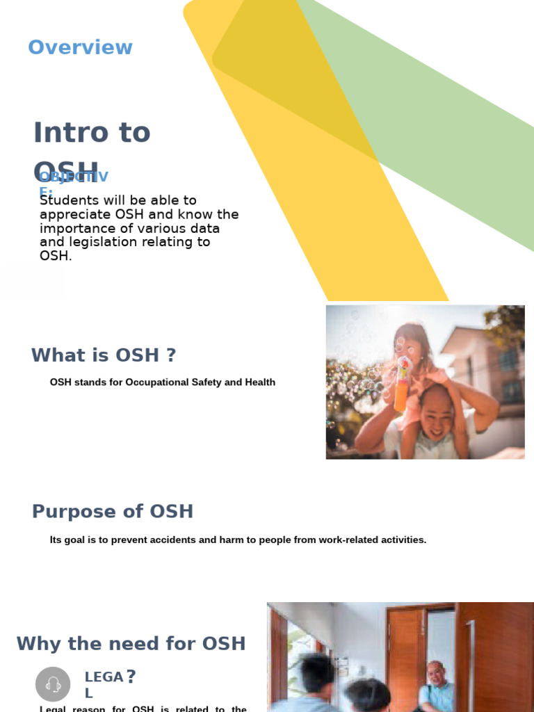 Understanding Occupational Safety & Health | PDF | Occupational Safety ...