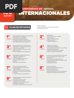 Plan de Estudios Comercio Internacional UNAH | PDF | Marketing | Business