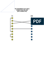 Pin Assignment Slip Cable XDM