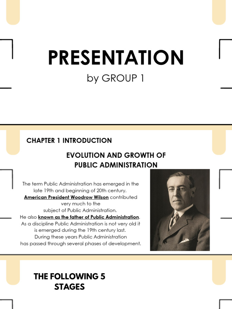 Evolution of Public Administration | PDF | Public Administration ...