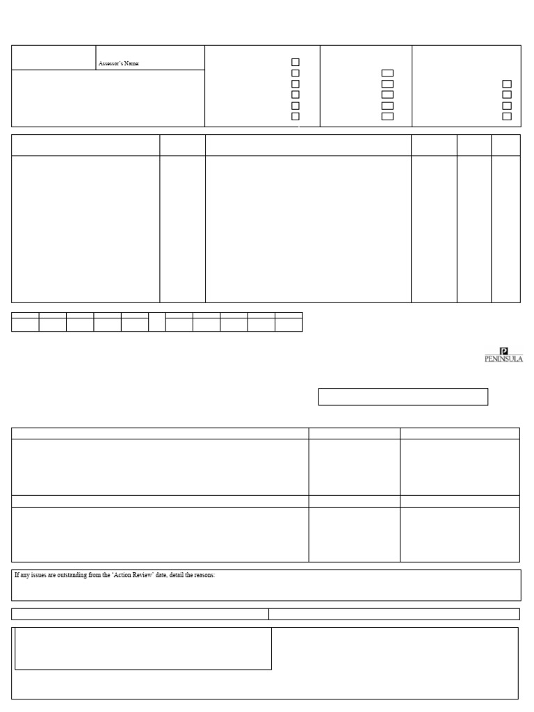 Risk Assessment Form 002 | PDF | Risk | Personal Protective Equipment