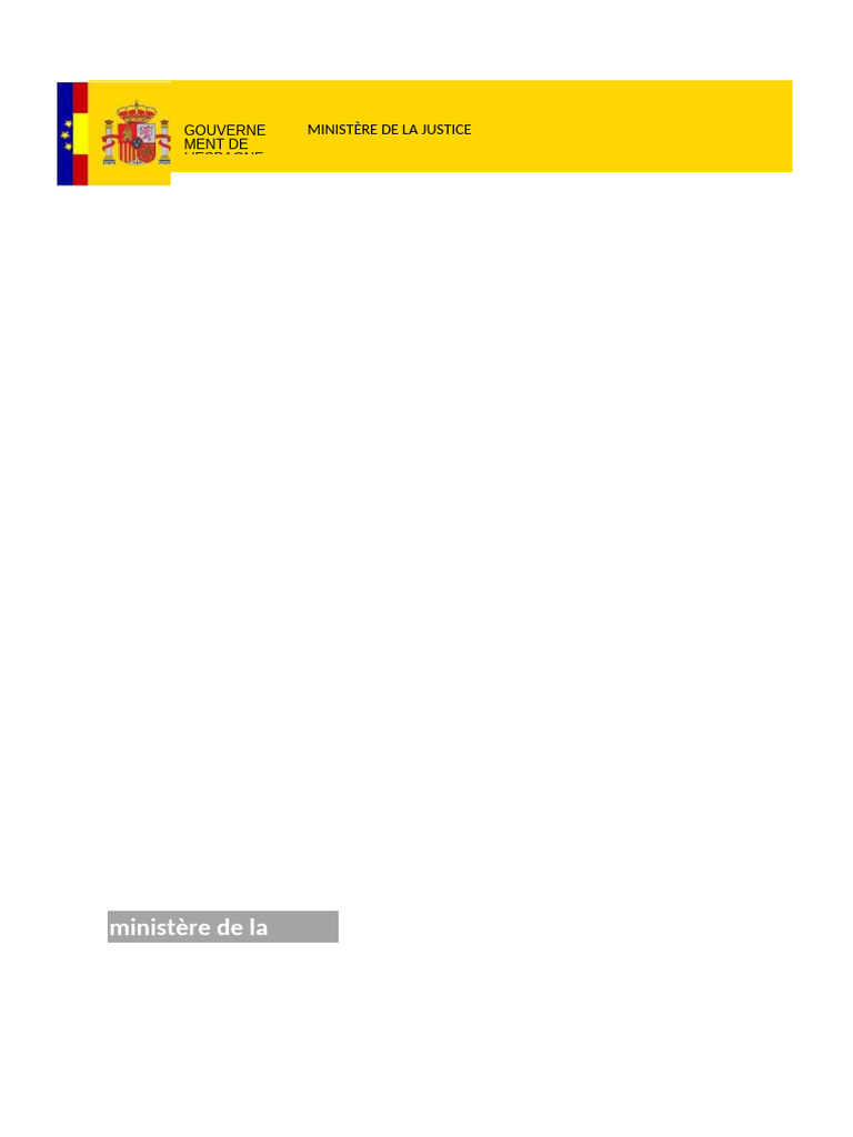 Schémas de traitement judiciaire en Espagne | PDF | Secrétaire | Justice