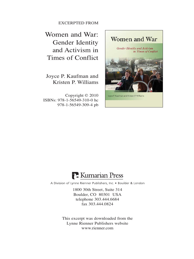 Women, Conflict, and Political Activism | PDF | Feminism | Gender Studies