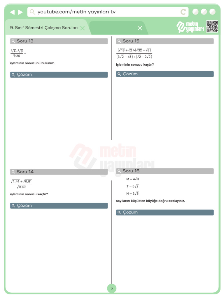 Matematik 5 6 | PDF