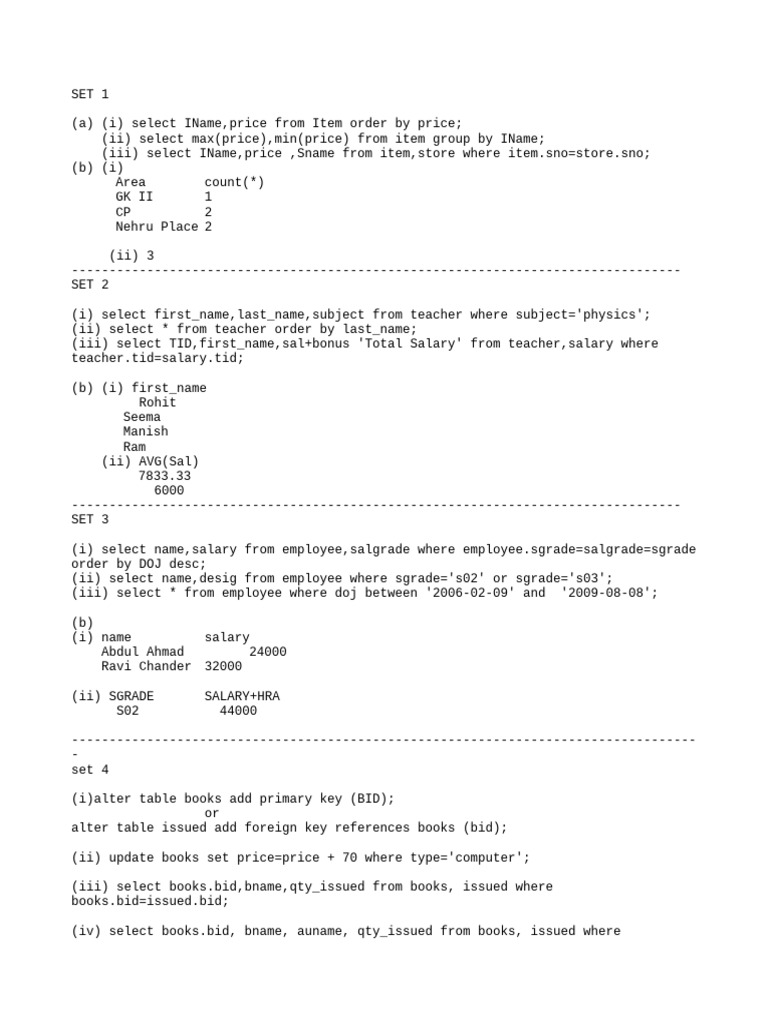 SQL Queries for Data Management and Analysis | PDF | Databases | Data Model