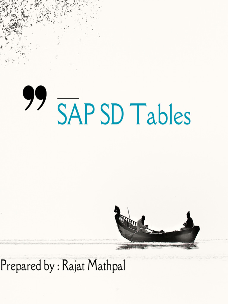 Sap sd important tables for sd consultants pdf invoice data