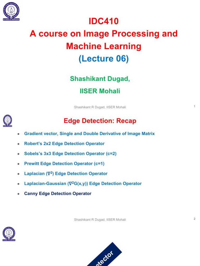 Image Processing: Canny Edge Detection | PDF | Geometry | Imaging