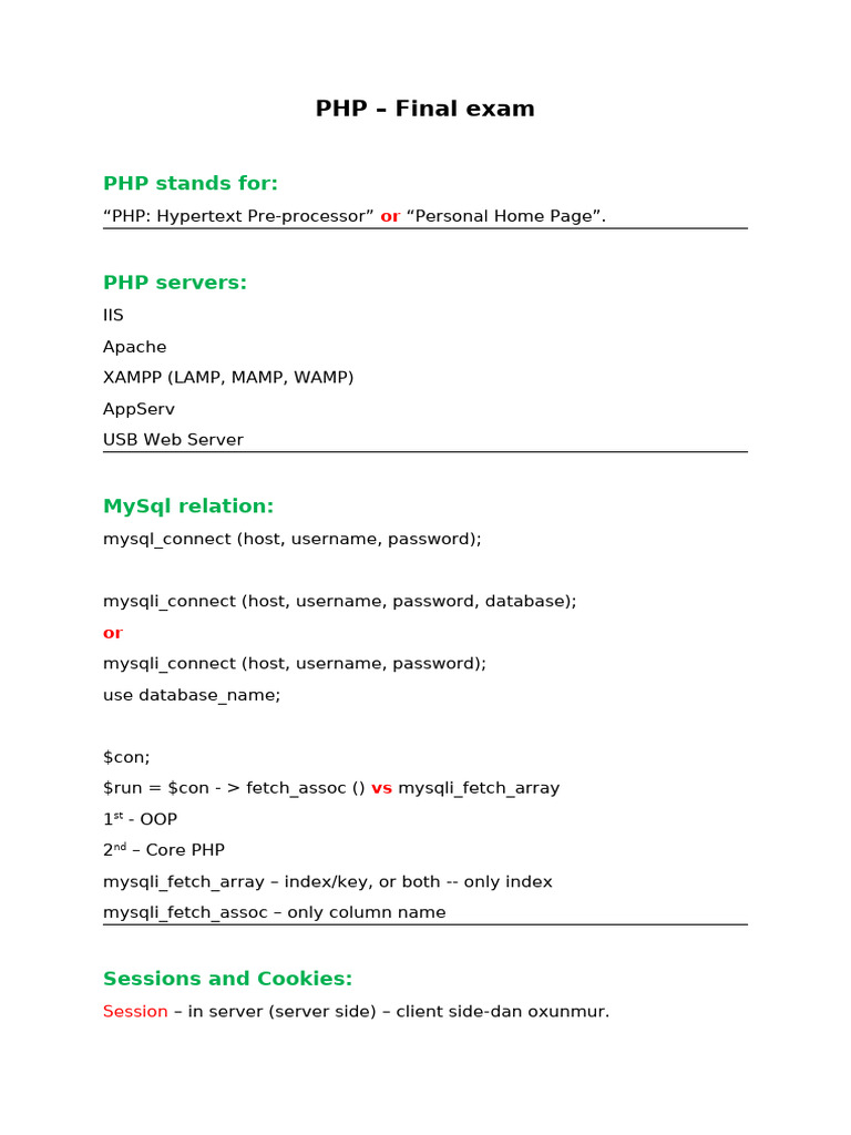 php-final | PDF | J Query | Php