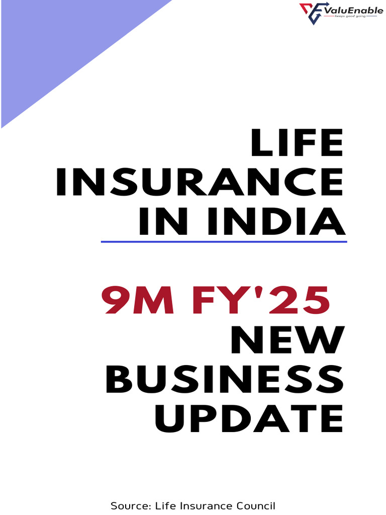 Life Insurance Market Update FY'25 | PDF | Insurance | Financial Services