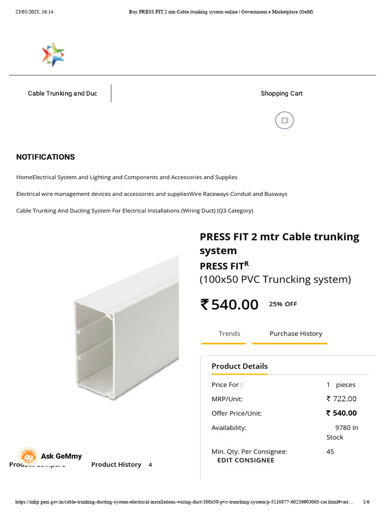 ISI Certified Cable Trunking Systems | PDF | Building Engineering