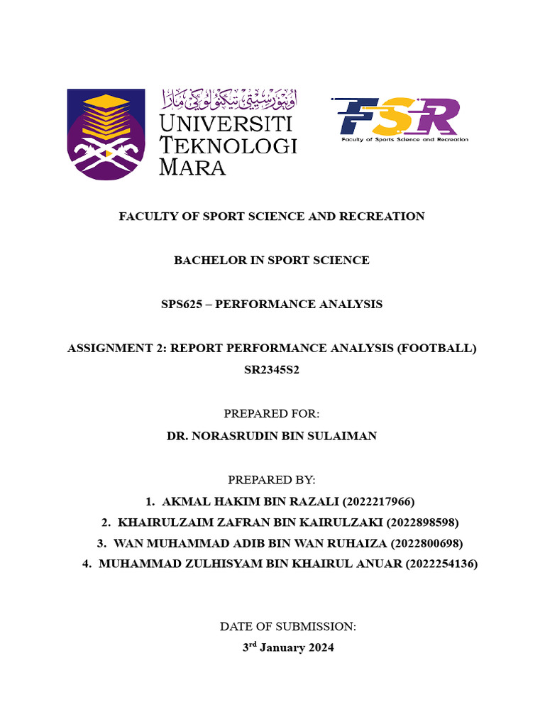 Performance Analysis Football Pdf Defender Association Football