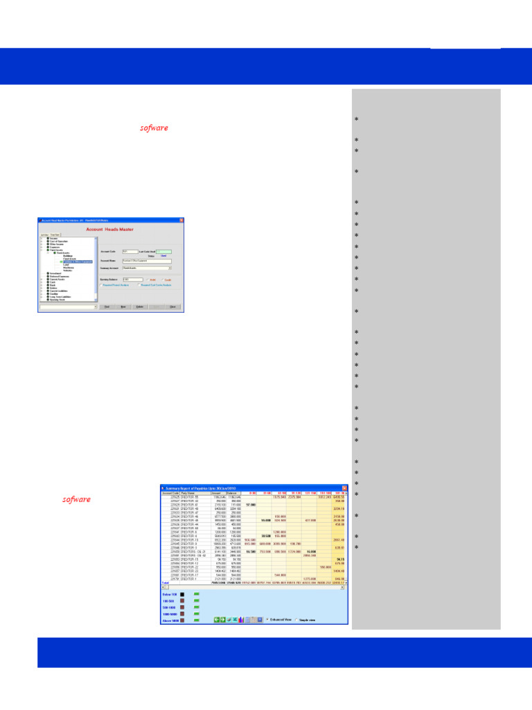 Comprehensive Financial Accounting Software | PDF | Debits And Credits ...