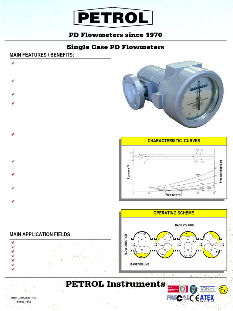 2.4 Single - Case - e - General Specification | PDF | Flow Measurement ...