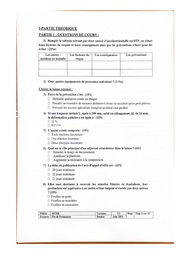 Eff Batimnt 2 Metrer | PDF
