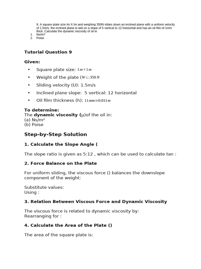 Fluid Mechanics | PDF | Surface Tension | Drop (Liquid)