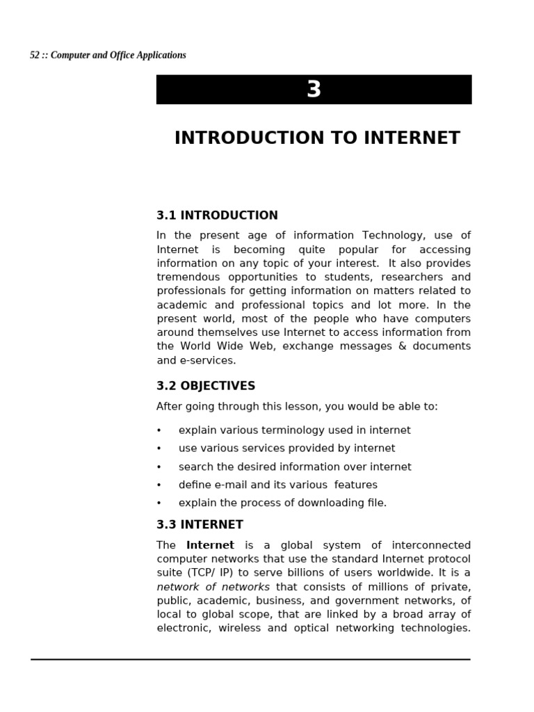 Introduction to Internet Usage | PDF | File Transfer Protocol | Digital ...