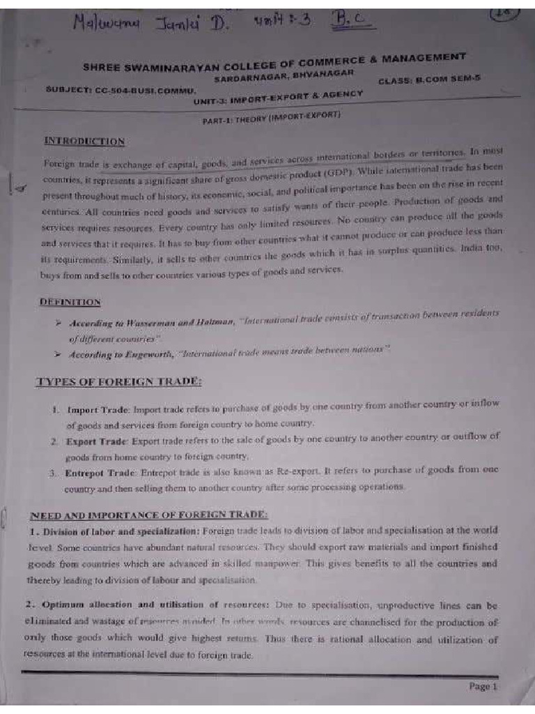 BC Unit 3 | PDF