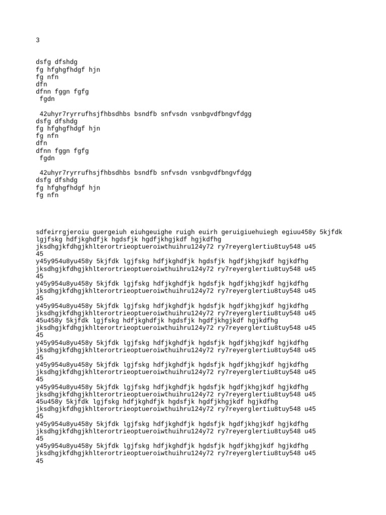 Document Analysis and Data Insights | PDF