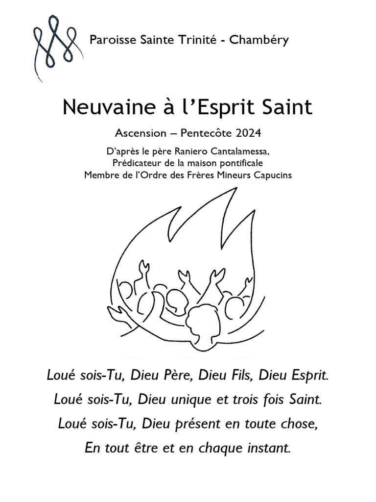 Neuvaine Esprit Saint 2024 1 | PDF | Saint-Esprit | Amour