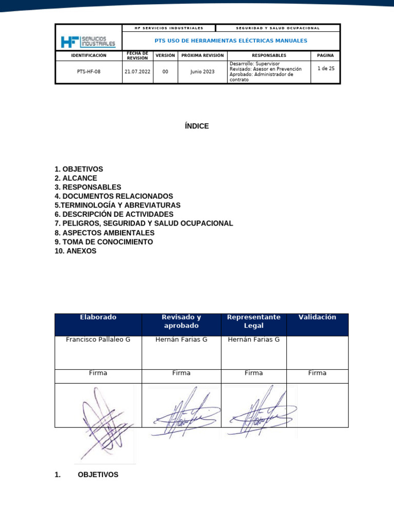 Uso Seguro de Herramientas Eléctricas | PDF | Business | Seguridad y ...