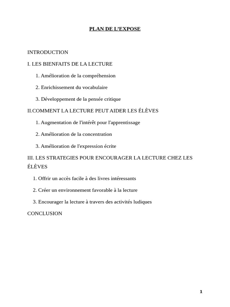 Importance de la lecture pour les élèves | PDF | Bibliothèques | Lexique