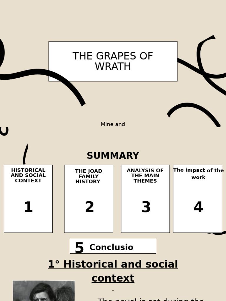 Grapes of Wrath: Themes & Impact Analysis | PDF
