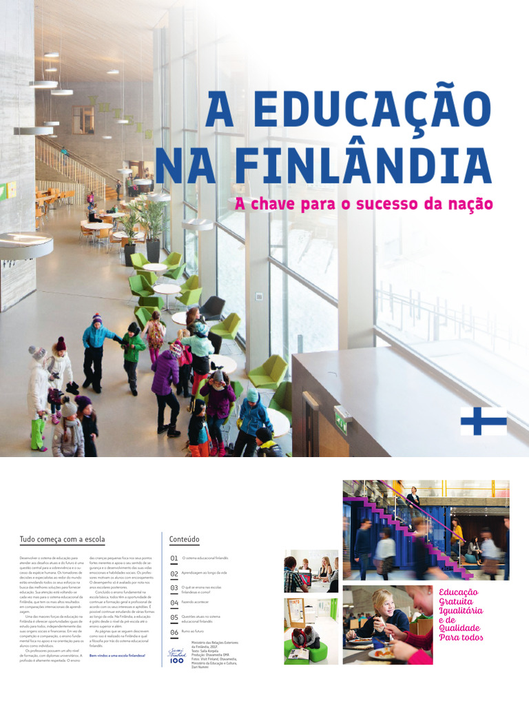 Educação de Qualidade na Finlândia | PDF | Pré-escola | Finlândia